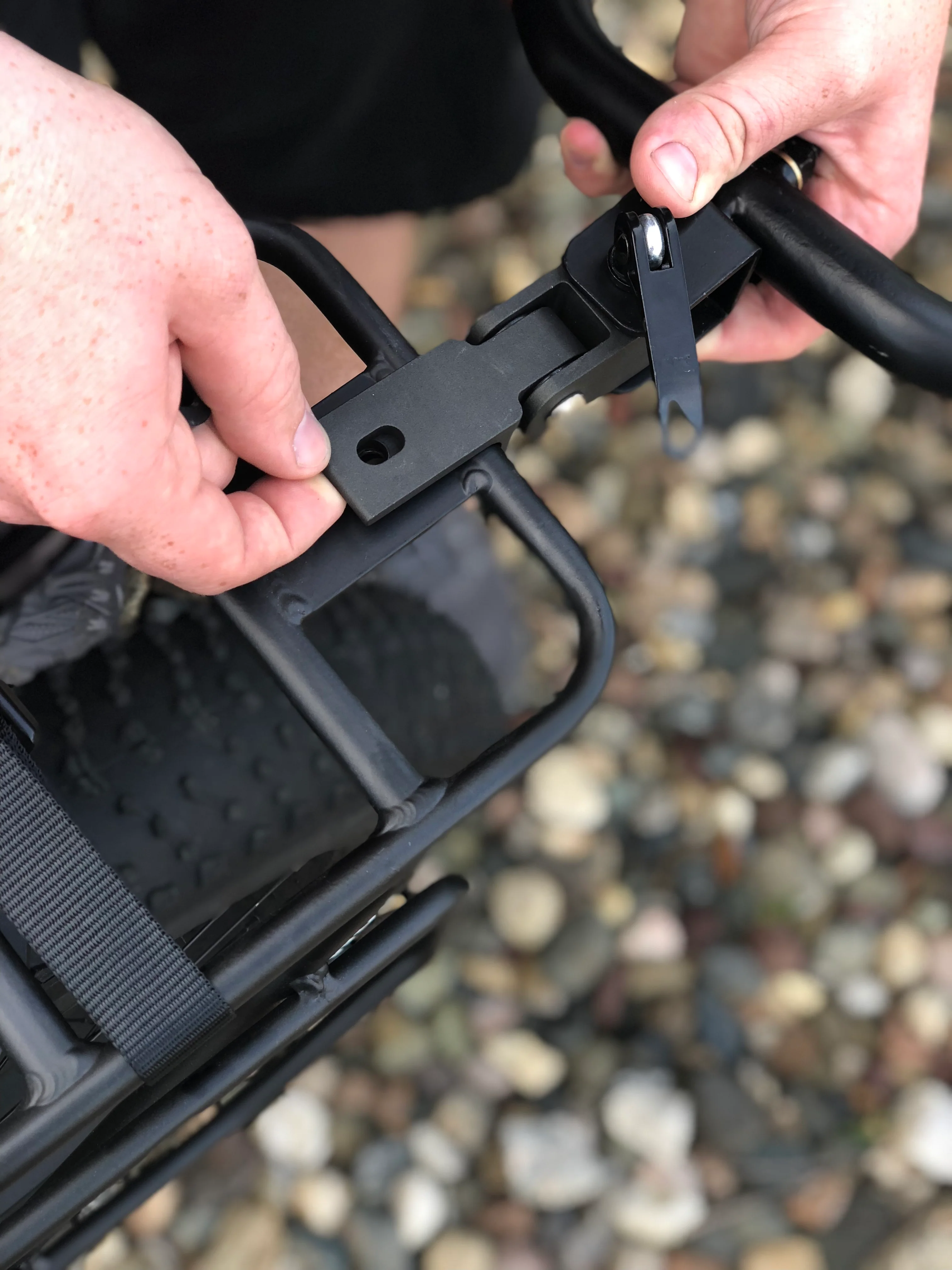 Additional Hitch for Aluminum Bike/Hand Cart - Image 3