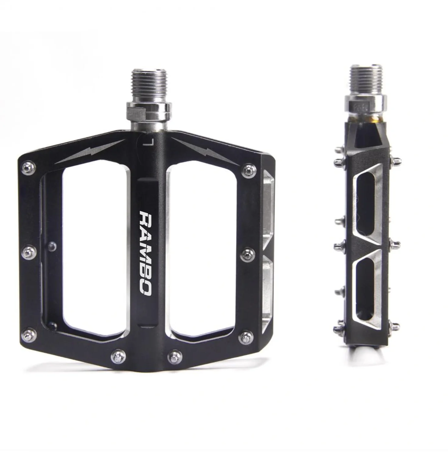 Rambo Large Platform Anti-Slip Pedals - Image 4